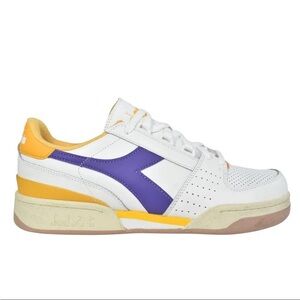 Diadora Men's Davis Leather 'Beeswax' Tennis Retro Shoes men 9  NWT